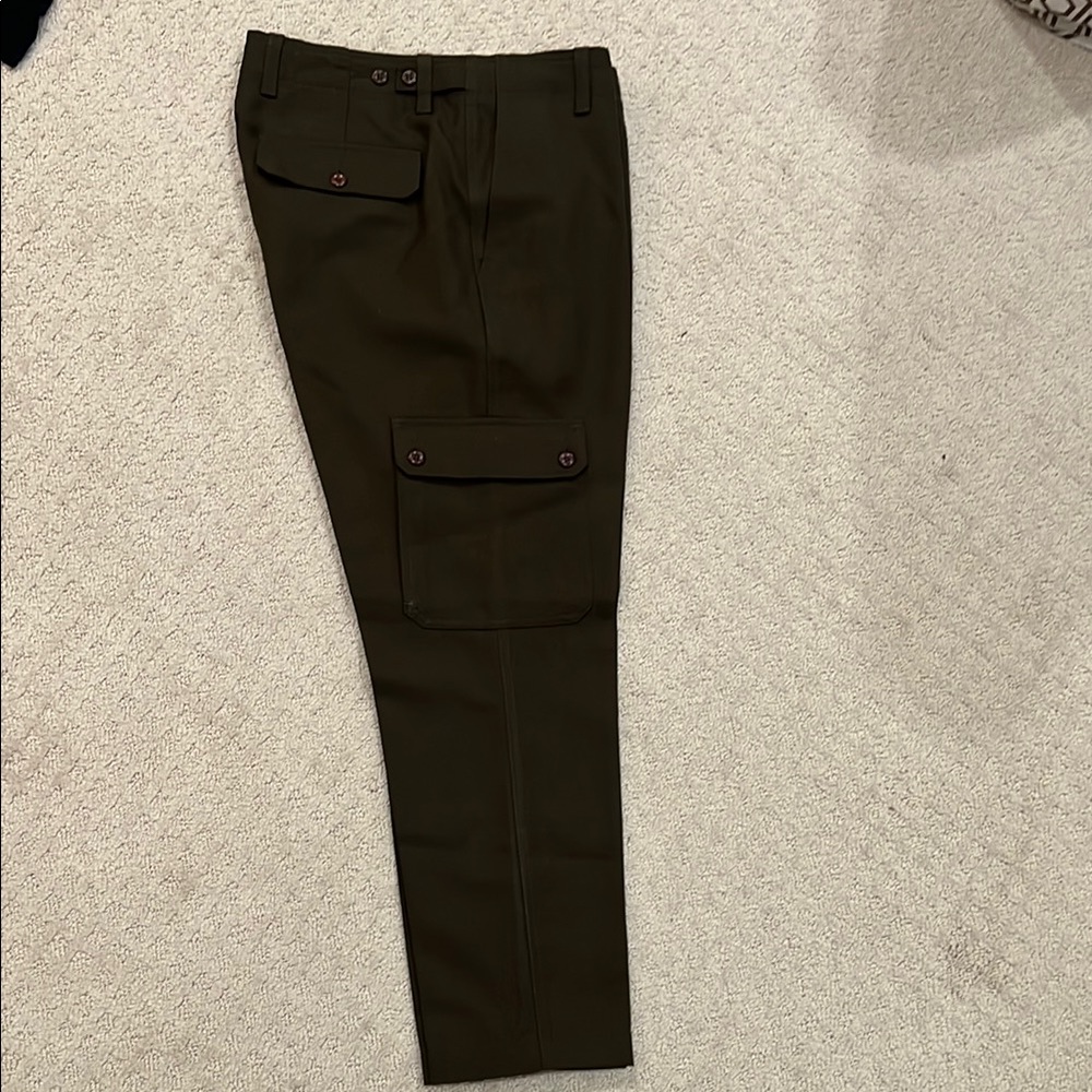 Banana Republic HERITAGE TAPERED CARGO PANT Dark Green Cargo Pants